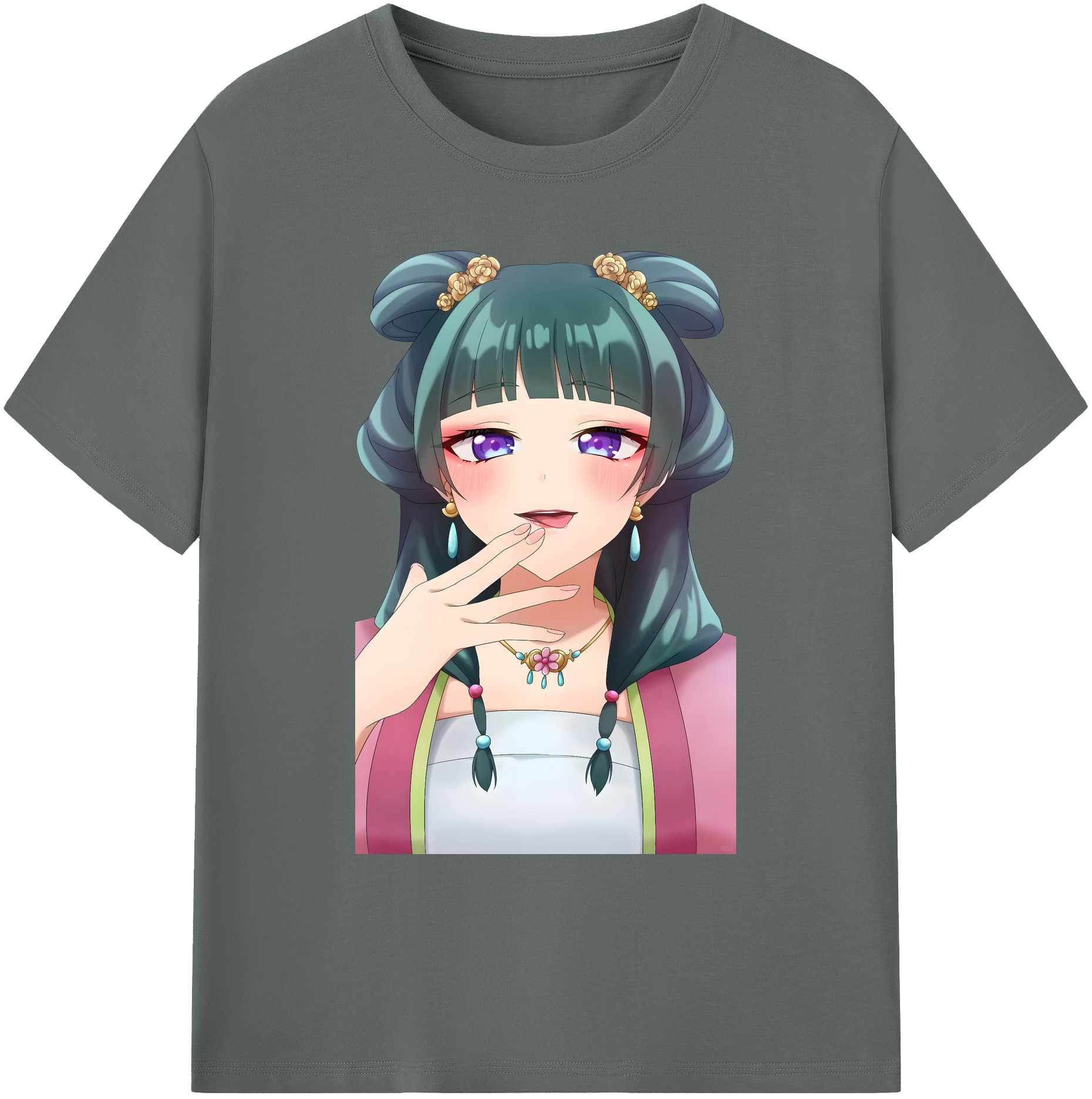 （画像用） 薬屋のひとりごと The Apothecary Diaries 綿100％ メンズ半袖Tシャツ｜肌触りやわらか＆通気性